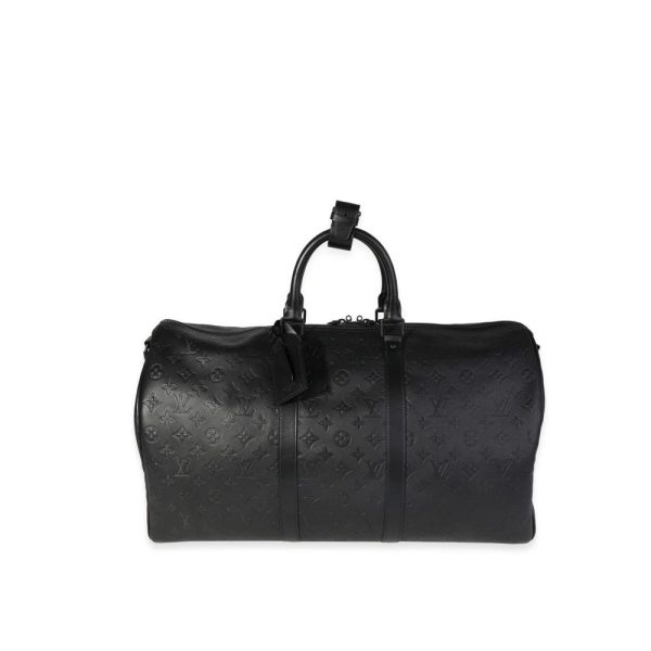 LV Keepall Bandoulière 50 Monogram Shadow for Men M44810 PA