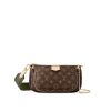 LV Multi Pochette Accessoires Monogram Canvas Khaki for Women M44813 PA LV Multi Pochette Accessoires Monogram Canvas Khaki for Women M44813 PA