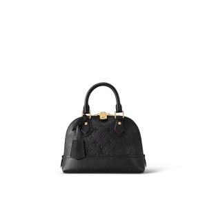 LV Neo Alma BB Monogram Empreinte Canvas Black For Women M44829 LV Neo Alma BB Monogram Empreinte Canvas Black For Women M44829