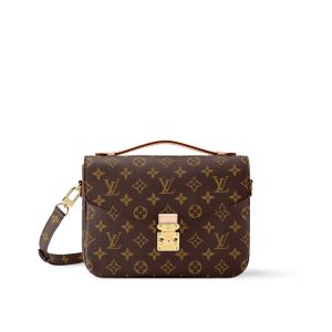 LV Pochette Metis Bag Brown For Women M44875 LV Pochette Metis Bag Brown For Women M44875