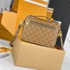 LV Pochette Metis Monogram Reverse Canvas For Women M44876 PA