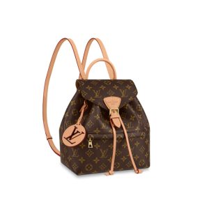 LV Montsouris Backpack Beige For Women M45501 LV Montsouris Backpack Beige For Women M45501