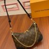 LV Boulogne Monogram Canvas Black For Women M45831 PA
