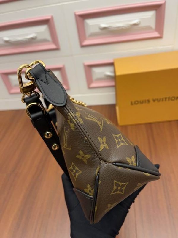LV Boulogne Monogram Canvas Black For Women M45831 PA