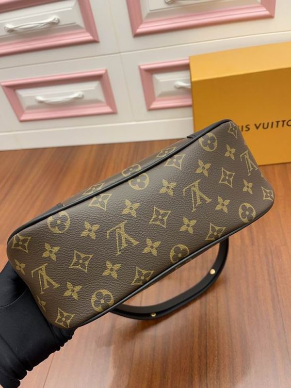 LV Boulogne Monogram Canvas Black For Women M45831 PA
