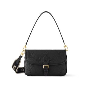 LV Diane Monogram Empreinte Black For Women M46386 LV Diane Monogram Empreinte Black For Women M46386