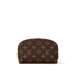 LV Cosmetic Pouch PM Monogram Canvas For Women M47515 LV Cosmetic Pouch PM Monogram Canvas For Women M47515