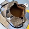 LV Keepall Bandouliere 45 Monogram Macassar Canvas For Men, Travel Bags M56711 PA