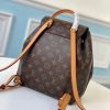 LV Montsouris Backpack Beige For Women M45501 PA
