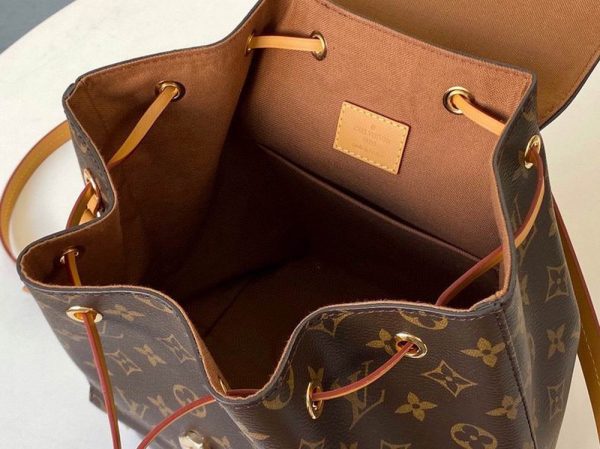 LV Montsouris Backpack Beige For Women M45501 PA