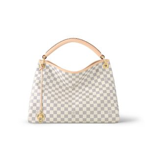 LV Artsy MM Damier Azur Canvas For Women N40253 LV Artsy MM Damier Azur Canvas For Women N40253
