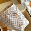 LV Neverfull MM Tote Bag Damier Azur Canvas for Women N41361 PA
