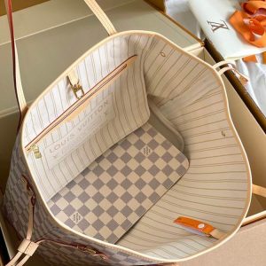 LV Neverfull MM Tote Bag Damier Azur Canvas for Women N41361 3 N41361 31X28X14cm YG 8 1765064 result