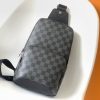 LV Avenue Sling Bag Damier Graphite Canvas For Men N41719 PA LV Avenue Sling Bag Damier Graphite Canvas For Men N41719 PA