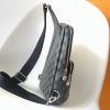 LV Avenue Sling Bag Damier Graphite Canvas For Men N41719 PA LV Avenue Sling Bag Damier Graphite Canvas For Men N41719 PA