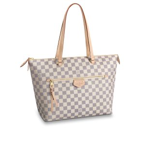 LV Lena MM Damier Azur Canvas For Women N44040 LV Lena MM Damier Azur Canvas For Women N44040