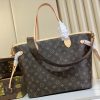 LV Neverfull MM Monogram Canvas Red For Women M46987 PA LV Neverfull MM Monogram Canvas Red For Women M46987 PA
