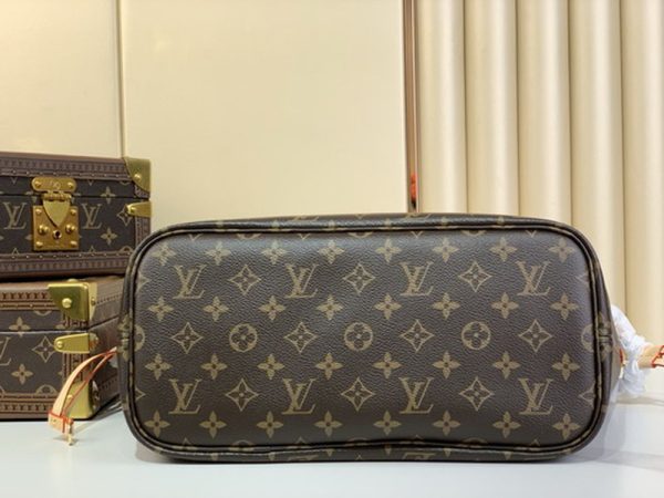 LV Neverfull MM Monogram Canvas Red For Women M46987 PA LV Neverfull MM Monogram Canvas Red For Women M46987 PA