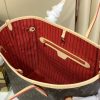 LV Neverfull MM Monogram Canvas Red For Women M46987 PA LV Neverfull MM Monogram Canvas Red For Women M46987 PA