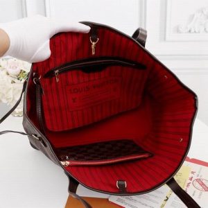 LV Neverfull GM Tote Bag Brown For Women‎ N40597