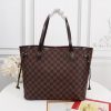 LV Neverfull GM Tote Bag Brown For Women‎ N40597 PA