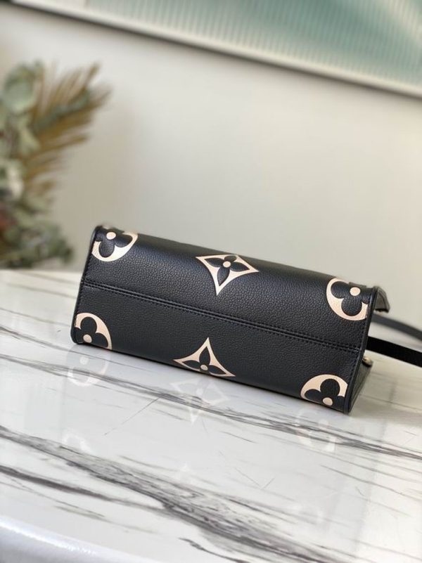 LV OnTheGo PM Tote Bag Black For Women M45659 PA