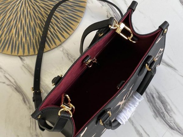 LV OnTheGo PM Tote Bag Black For Women M45659 PA