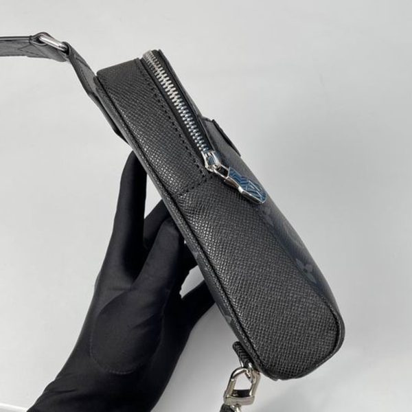 LV Outdoor Slingbag Taigarama Noir Black For Men M30741 PA