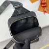 LV Outdoor Slingbag Taigarama Noir Black For Men M30741 PA