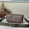 LV Multi Pochette Accessoires Monogram Canvas Khaki for Women M44813 PA LV Multi Pochette Accessoires Monogram Canvas Khaki for Women M44813 PA