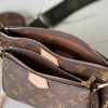 LV Multi Pochette Accessoires Monogram Canvas Khaki for Women M44813 PA LV Multi Pochette Accessoires Monogram Canvas Khaki for Women M44813 PA