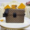 LV S-Lock Briefcase in Monogram Canvas for Men PA