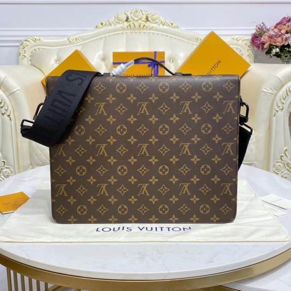 LV S-Lock Briefcase in Monogram Canvas for Men PA
