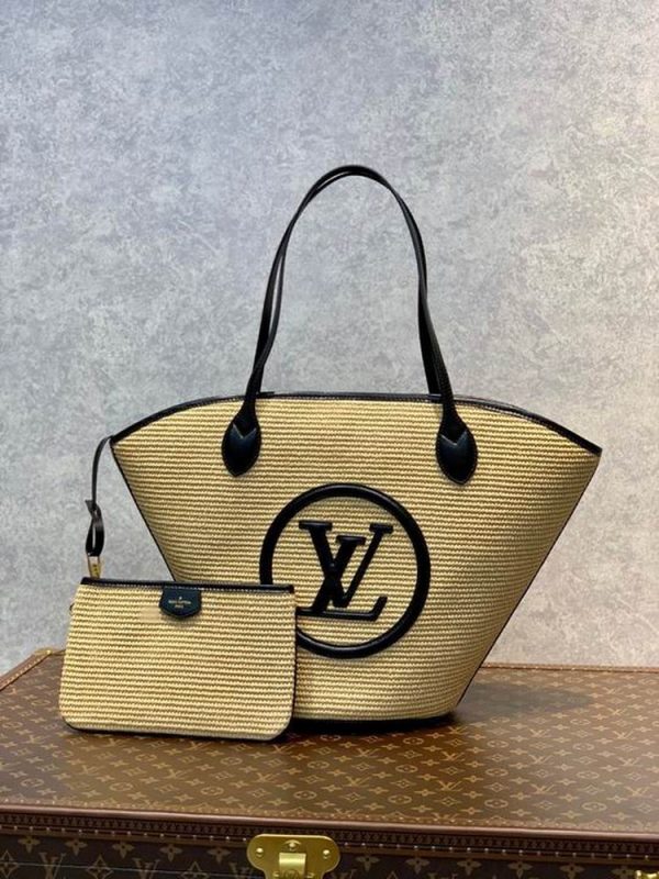 LV Saint Jacques Raffia Beige For Women PA
