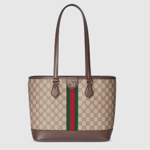 GG Ophidia Medium Canvas Tote Bag 836849 GG Ophidia Medium Canvas Tote Bag 836849