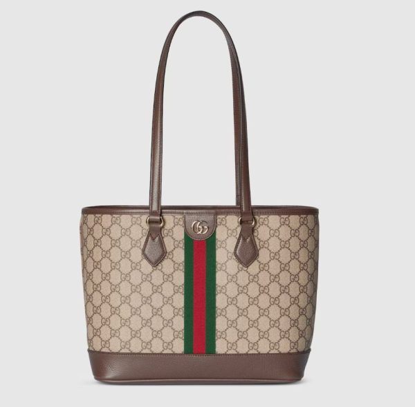 GG Ophidia Medium Canvas Tote Bag 836849 QA