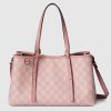 GG Emblem Medium Tote Bag 815214 QA