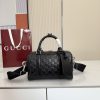 GG Emblem Small Duffle Bag 855789 QA GG Emblem Small Duffle Bag 855789 QA