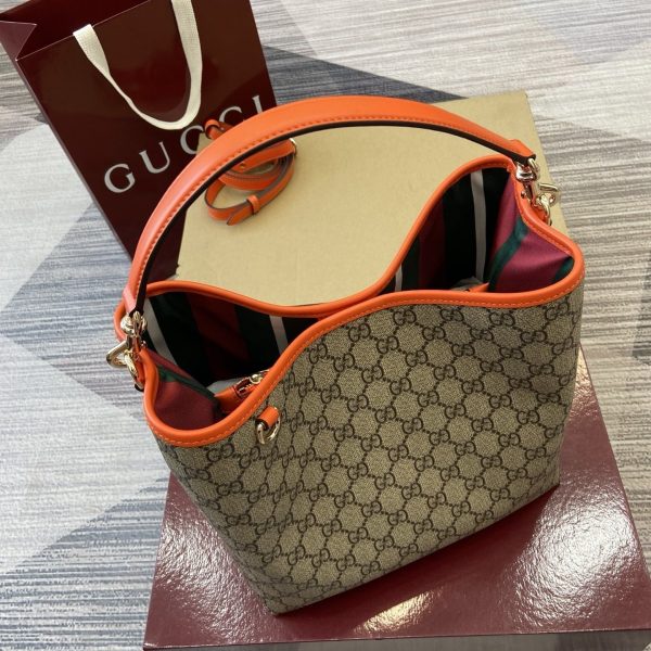 GG Emblem Small Bucket Bag 815103-1 QA
