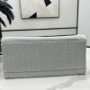 CN Deauville Tote 38cm White Gray For Women A66941 QA