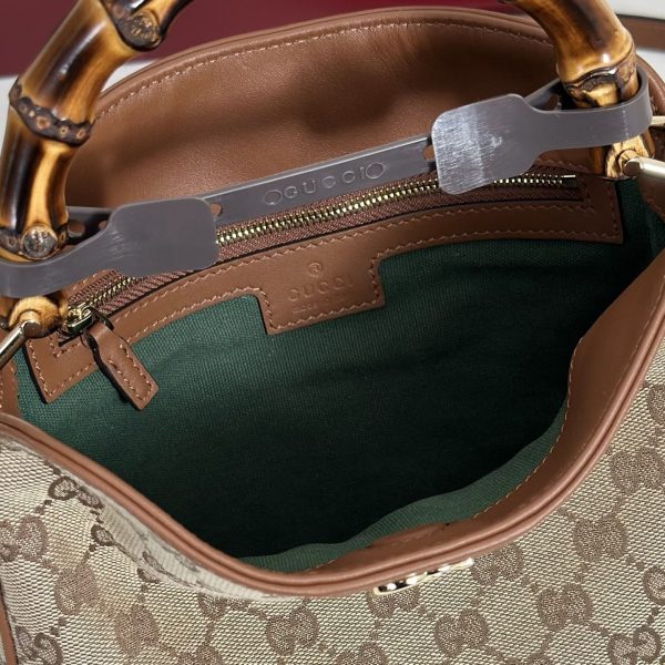 GG Diana Canvas Small Tote Bag 799865 QA