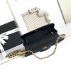 CN Mini Flap Bag With Top Handle Black For Women QA