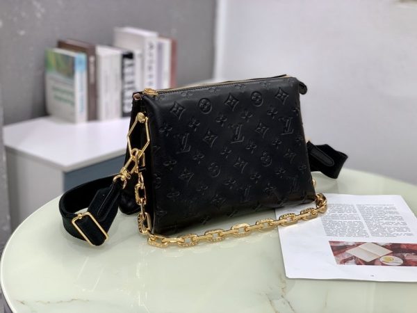 LV Coussin PM Monogram Black Bag for Women M21260 PA