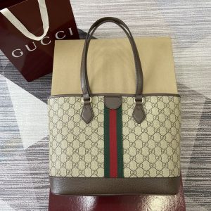 GG Ophidia Medium Canvas Tote Bag 836849 3 bc2a21c2