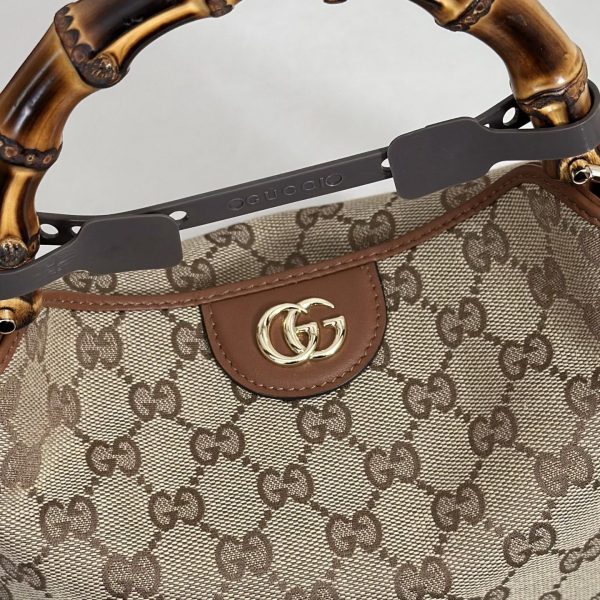 GG Diana Canvas Small Tote Bag 799865 QA