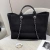 CN Large Deauville Pearl Tote Bag Black For Women A66941 QA
