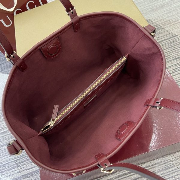GG Emblem Medium Tote Bag 815214-1 QA