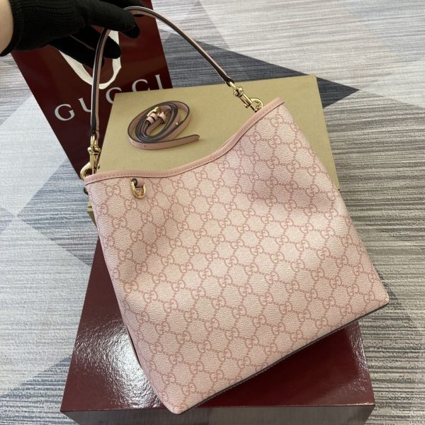 GG Emblem Small Bucket Bag 815103-1 QA