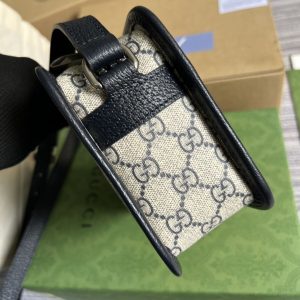 GG Supreme Interlocking Mini Bag 658572 14 cbee605f
