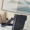 LV S-Lock Briefcase Taurillon Monogram Black For Men M20835 PA